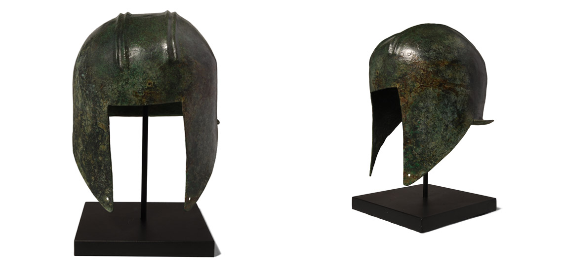 Greek Bronze Illyrian Helmet